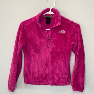North Face GIRLS Osito Jacket (Size 7/8)